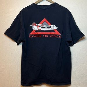 Danger air attack base T-shirt